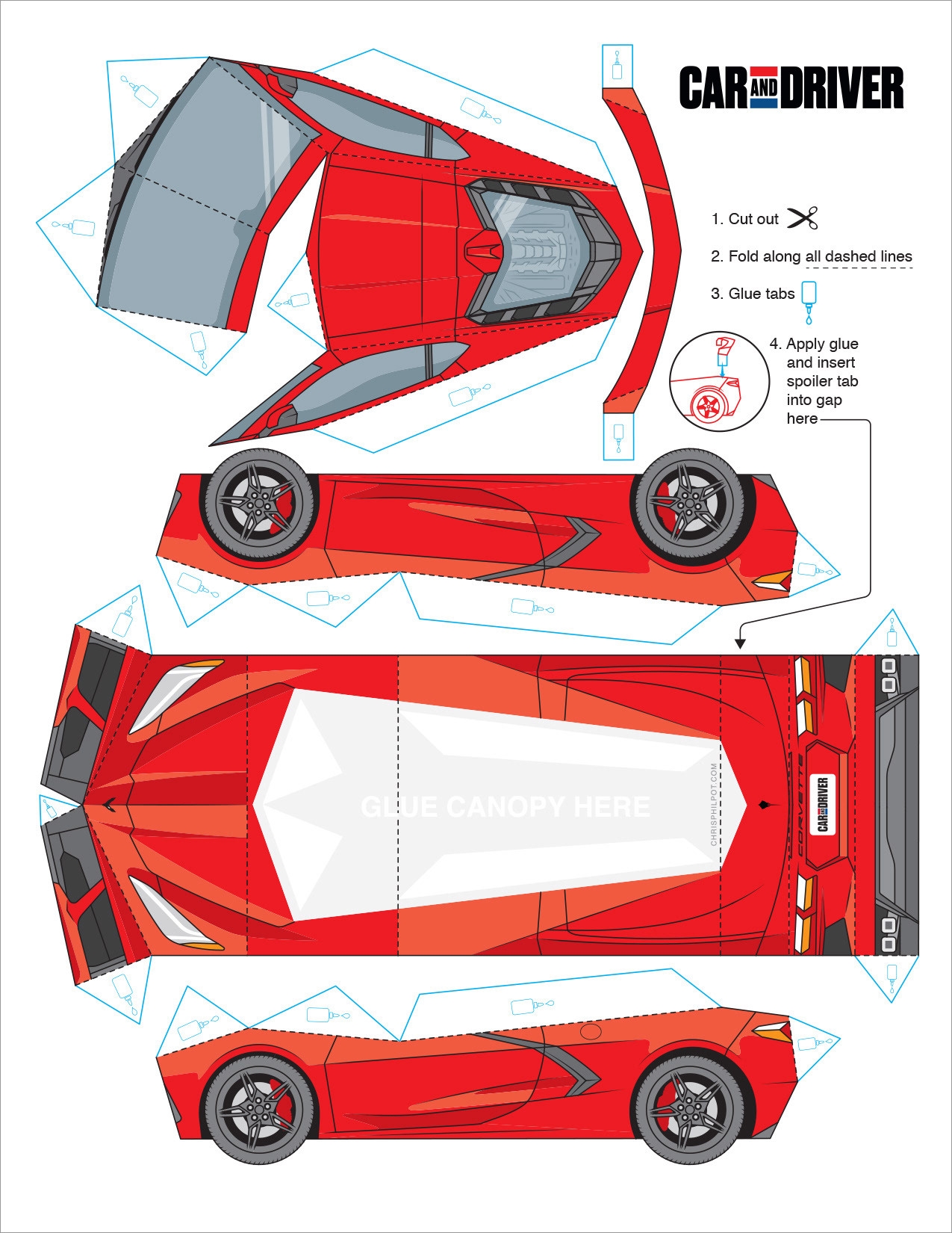 Printable Car Papercraft Printable Papercrafts Printa Vrogue co