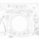 Printable Children S Placemat Template Printable Templates