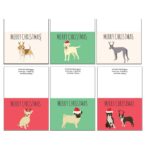 Printable Christmas Cards Dog Christmas Cards Instant Download And
