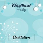 Printable Christmas Invitation Cards Templates Christmas Invitations