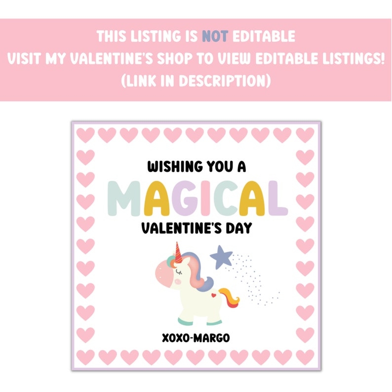 Printable Classroom Valentine Cards For Kids Valentine Treat Etsy