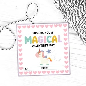 Printable Classroom Valentine Cards For Kids Valentine Treat Tags 