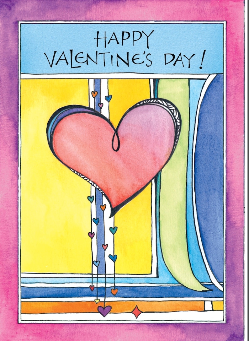 printable color your own valentine cards