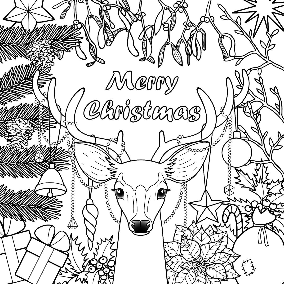 Free Christmas Coloring Pages