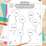 Printable Coloring Worksheets For Nursery Infoupdate