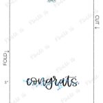Printable Congrats Card Digital Download Congrats Card Baby Etsy
