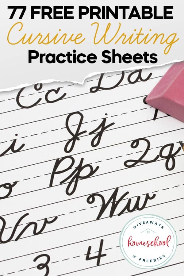 print cursive writing worksheets