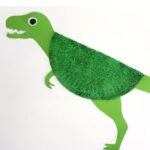 Printable Dinosaur Paper Plate Craft Template Printable New Year Banners