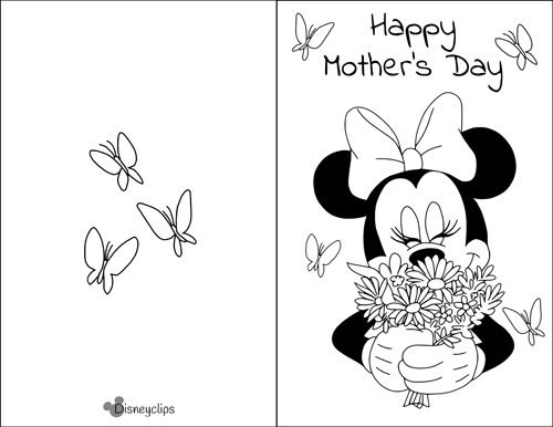 Printable Disney Mother 39 s Day Cards Disneyclips
