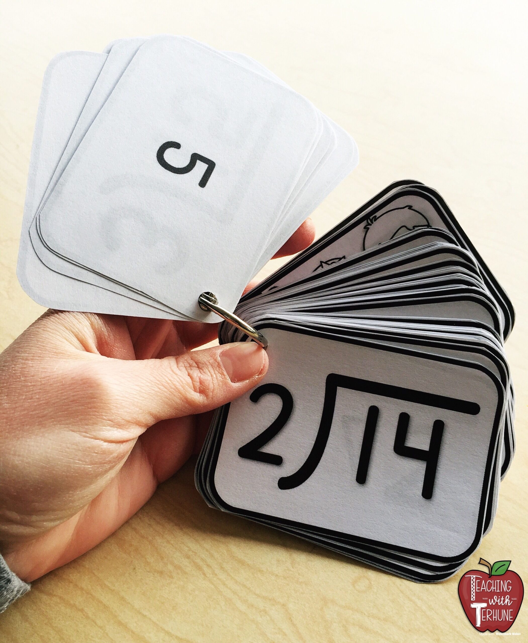 Printable Division Flash Cards 0 12 With Answers On Back Printable 