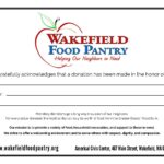 Printable Donation Cards Wakefield Food Pantry