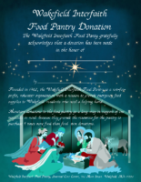 Printable Donation Cards Wakefield Food Pantry