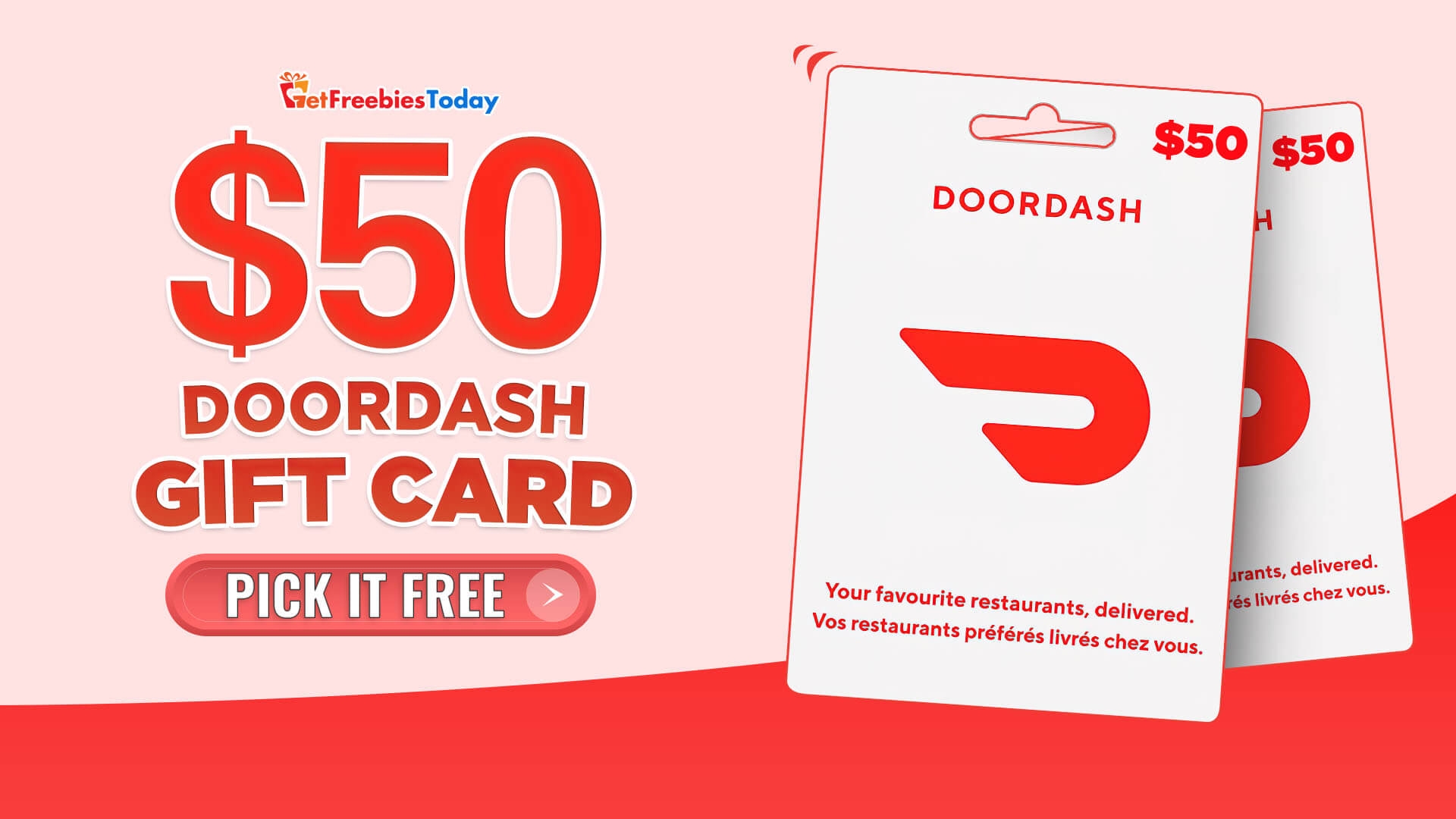 Printable Doordash Gift Card