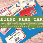 Printable Driver s License And Credit Cards For Pretend Play The