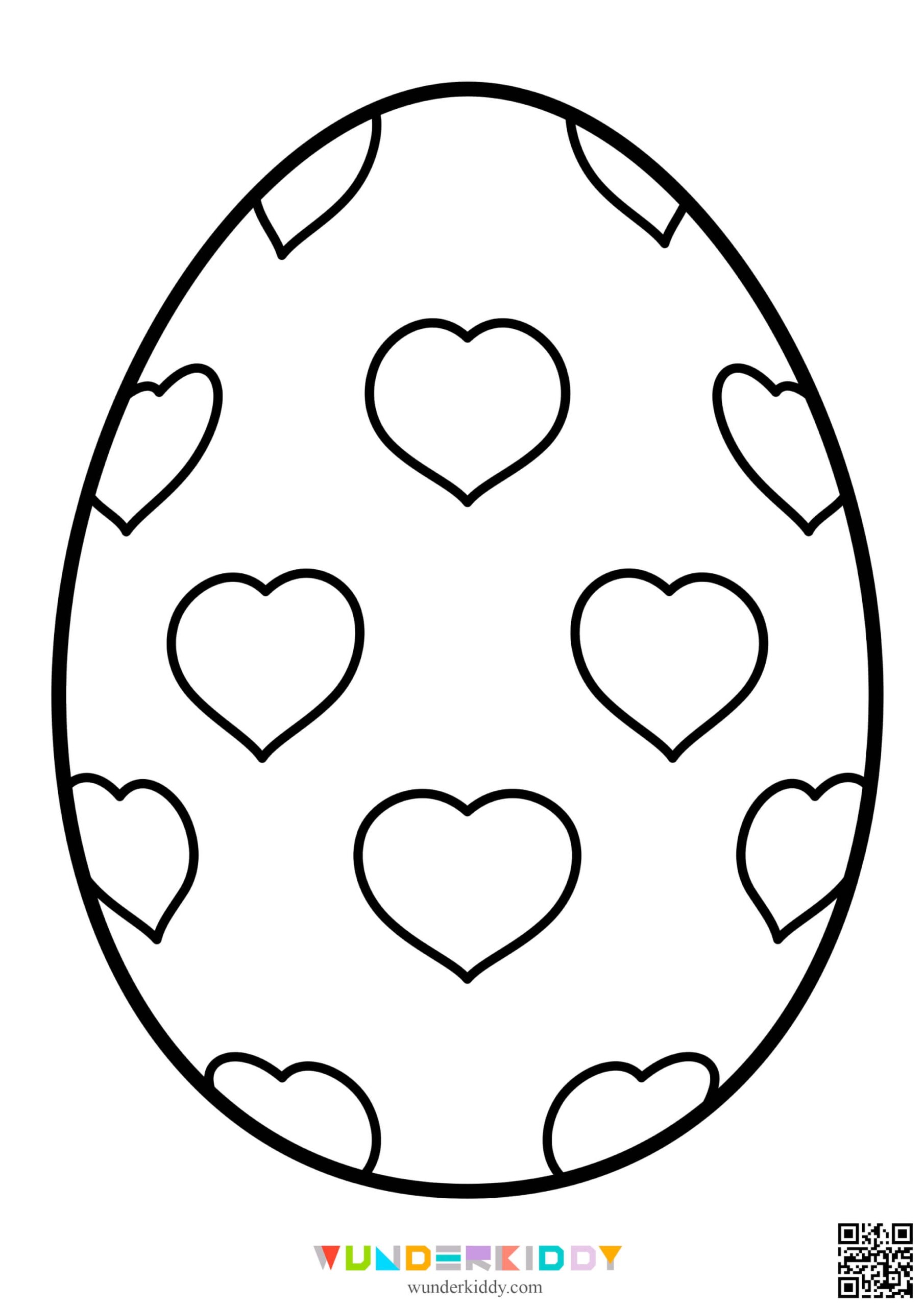 Coloring Egg Pages