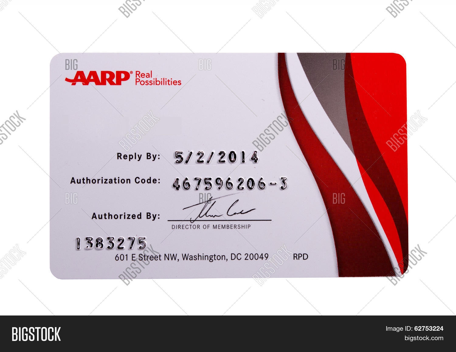 Printable Fake Aarp Card Template Printable Word Searches
