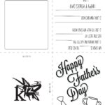 Printable Father 39 s Day Card For Kids