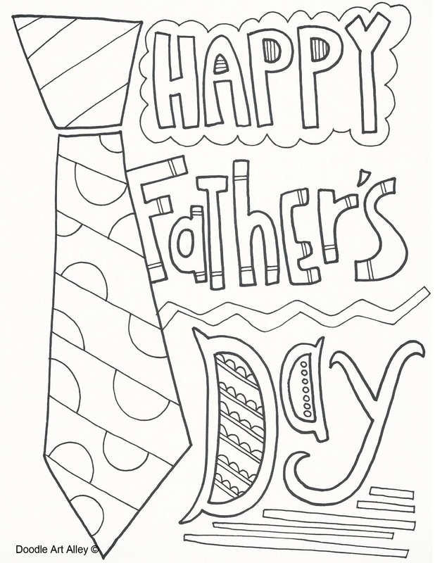 Printable Fathers Day Coloring Pages