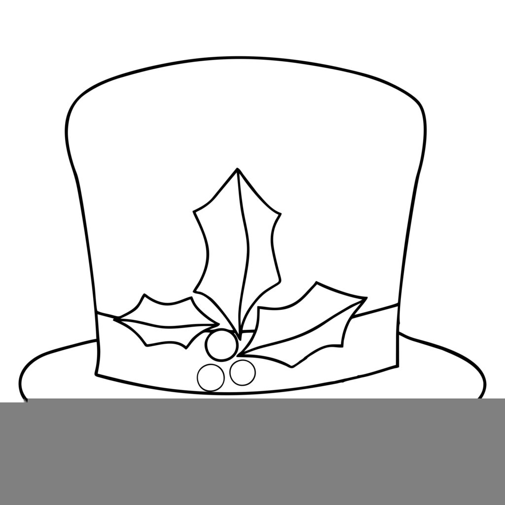 Printable Felt Snowman Hat Template Printable JD