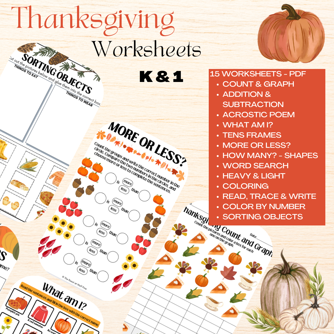 Printable Fine Motor Thanksgiving Preschool Worksheets Worksheets 
