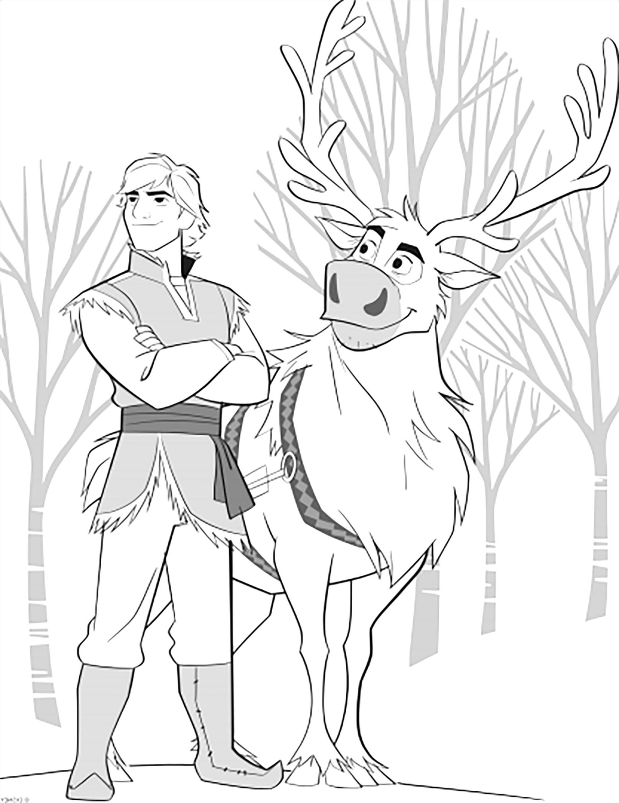 Coloring Pages Printable Frozen