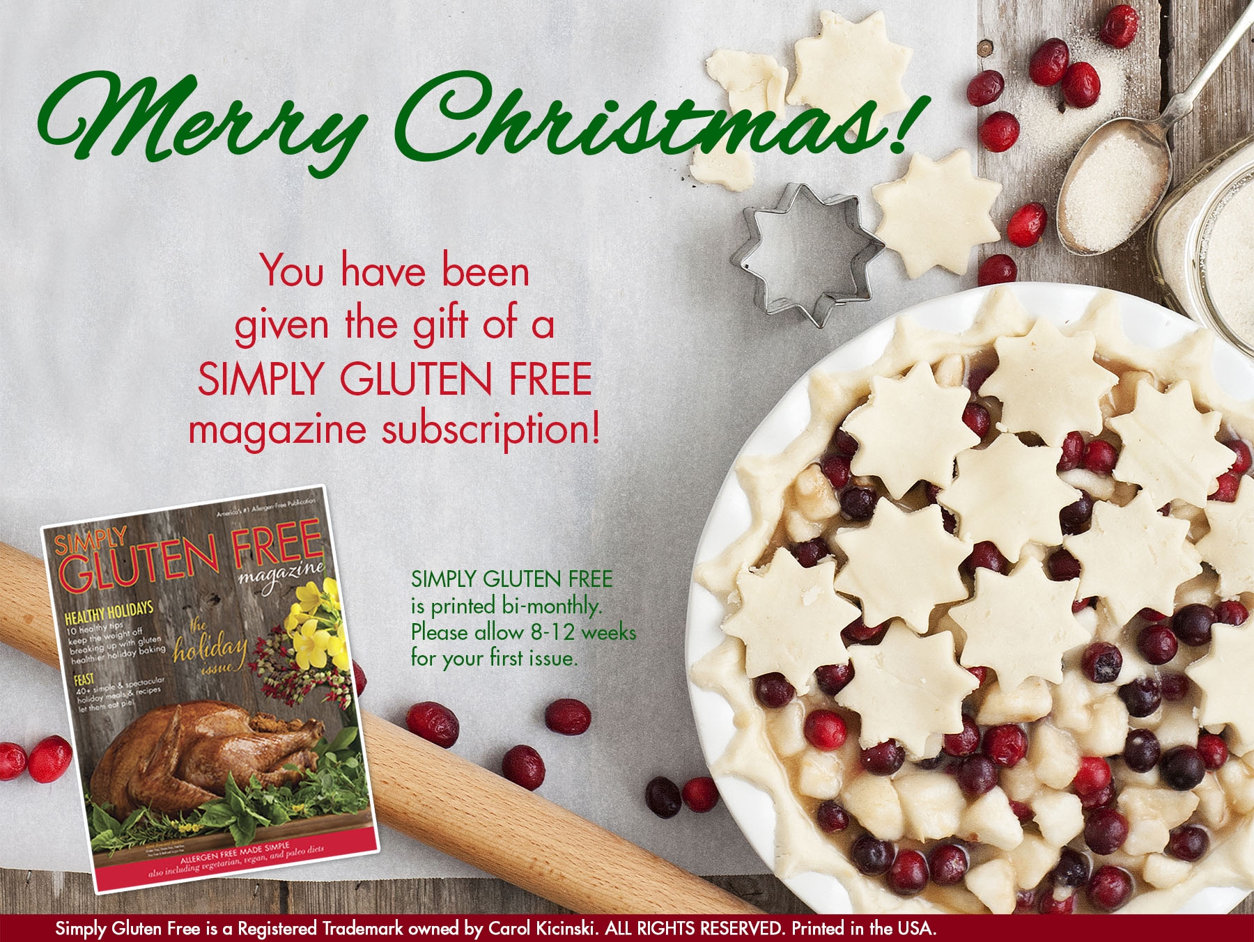 printable magazine subscription gift cards