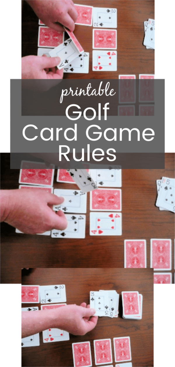 printable golf card game rules pdf
