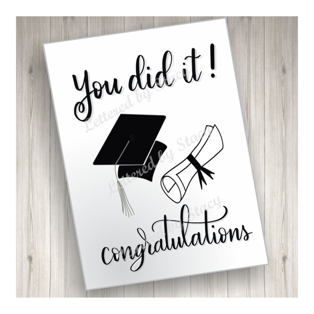 Printable Graduation Card Design Printable New Year Banners