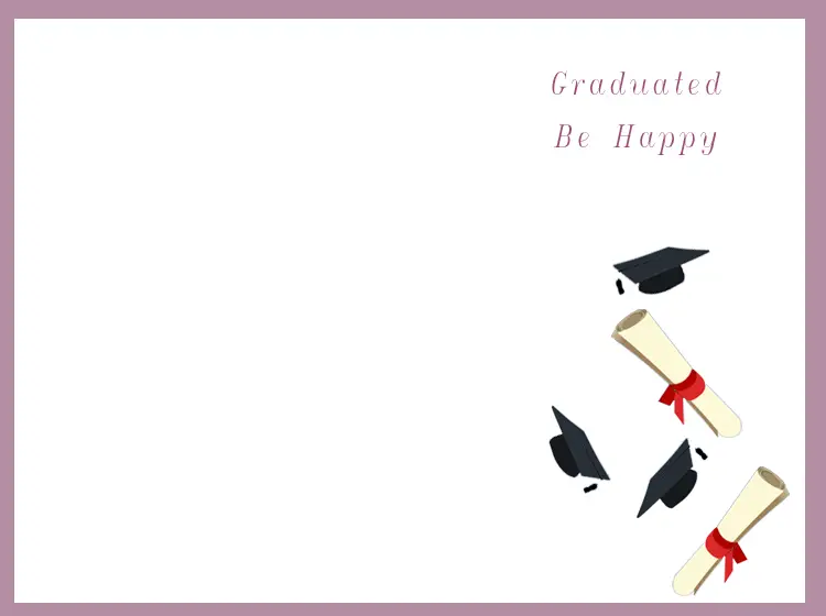 Printable Graduation Cards