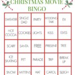 Printable Hallmark Christmas Movie Bingo Cards Printable Bingo Cards