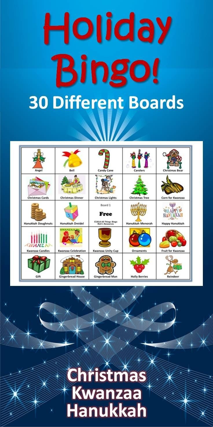 Printable Hanukkah Bingo Cards Printable Bingo Cards