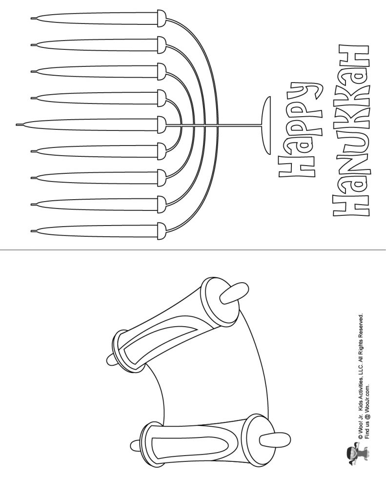 Printable Hanukkah Cards Woo Jr Kids Activities Children 39 s Publishing
