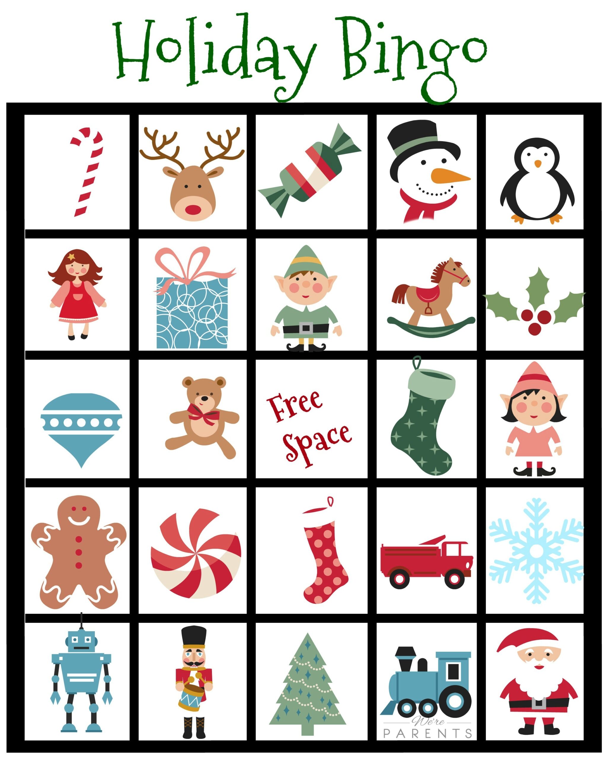 printable holiday cards for kids