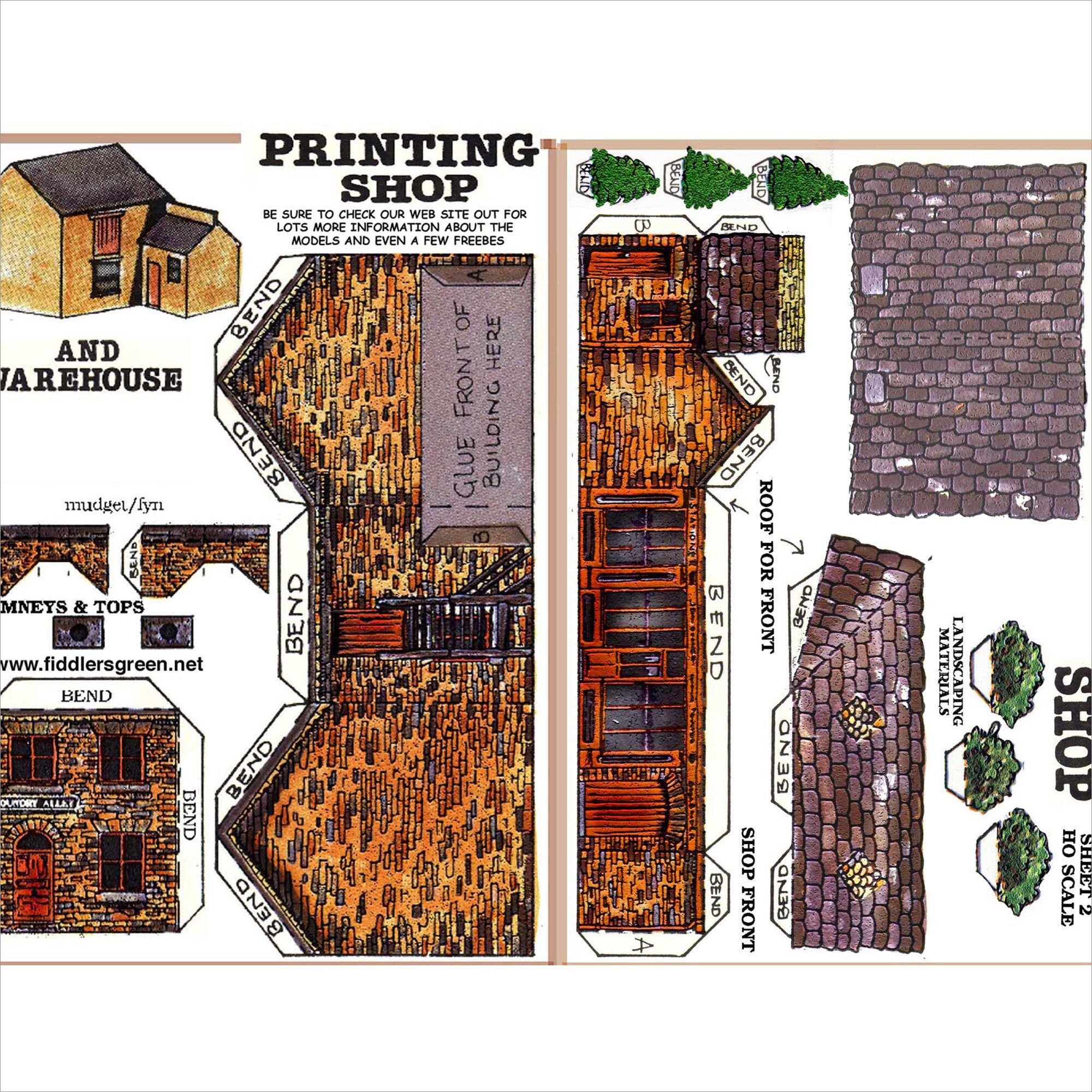 Printable House Papercraft Printable Papercrafts Printable Papercrafts 