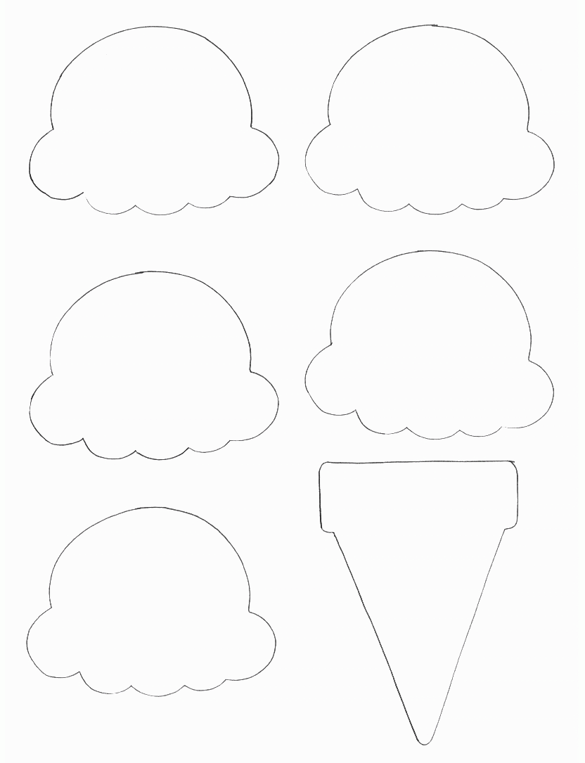 printable ice card template