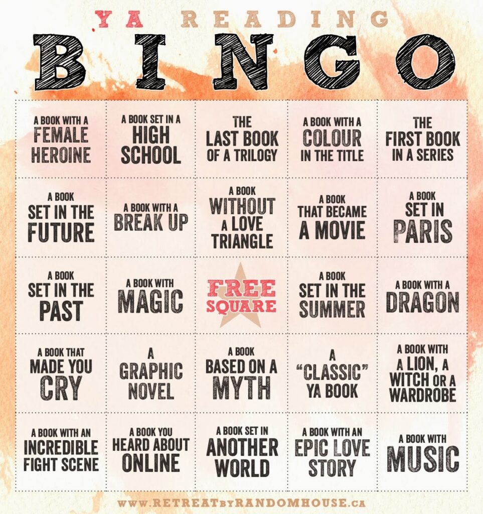 Printable Library Bingo Cards Printable Lab
