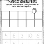 Printable Math Thanksgiving Preschool Worksheets Thanksgiving Numbers