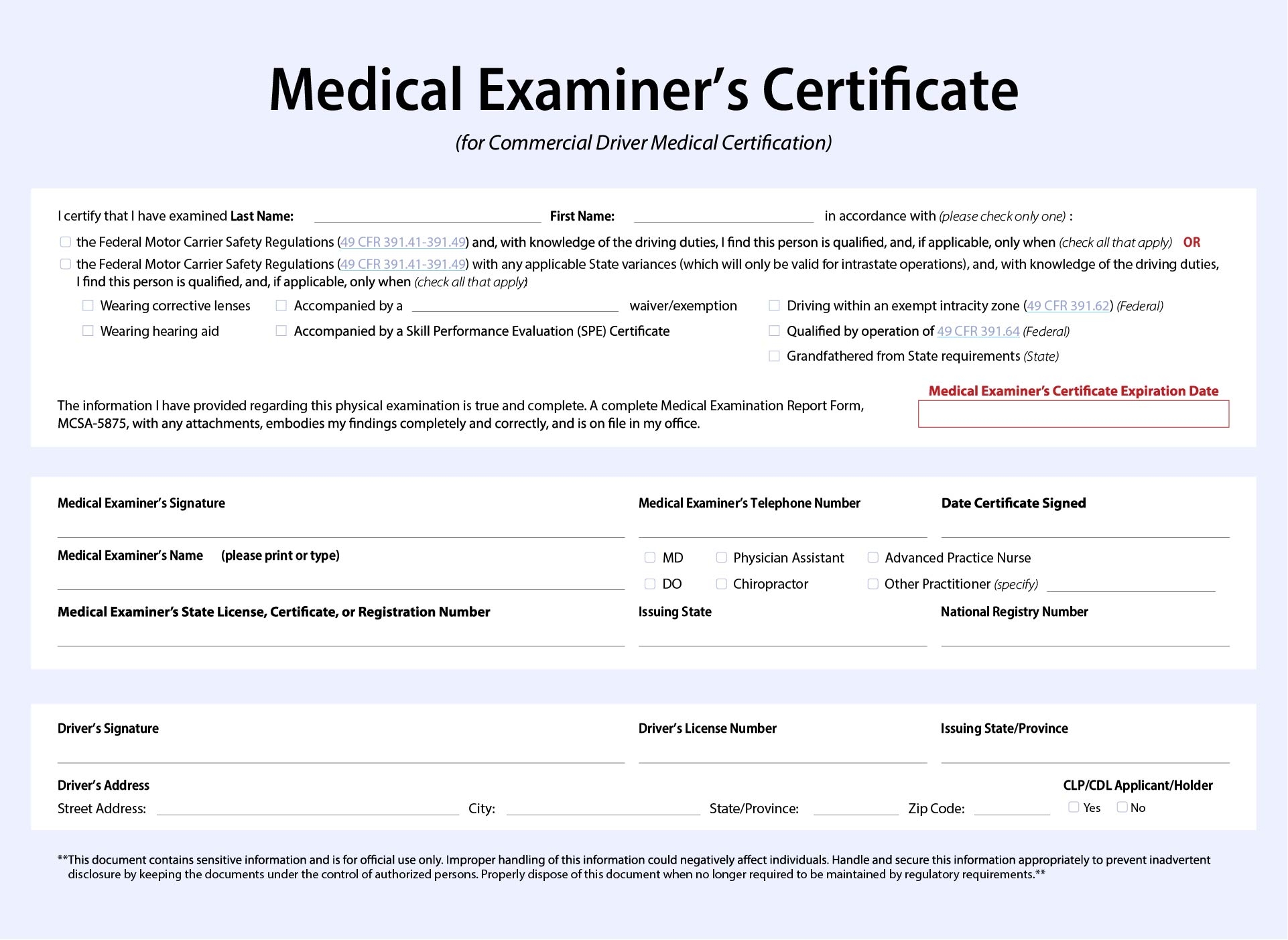 printable medical card for wallet