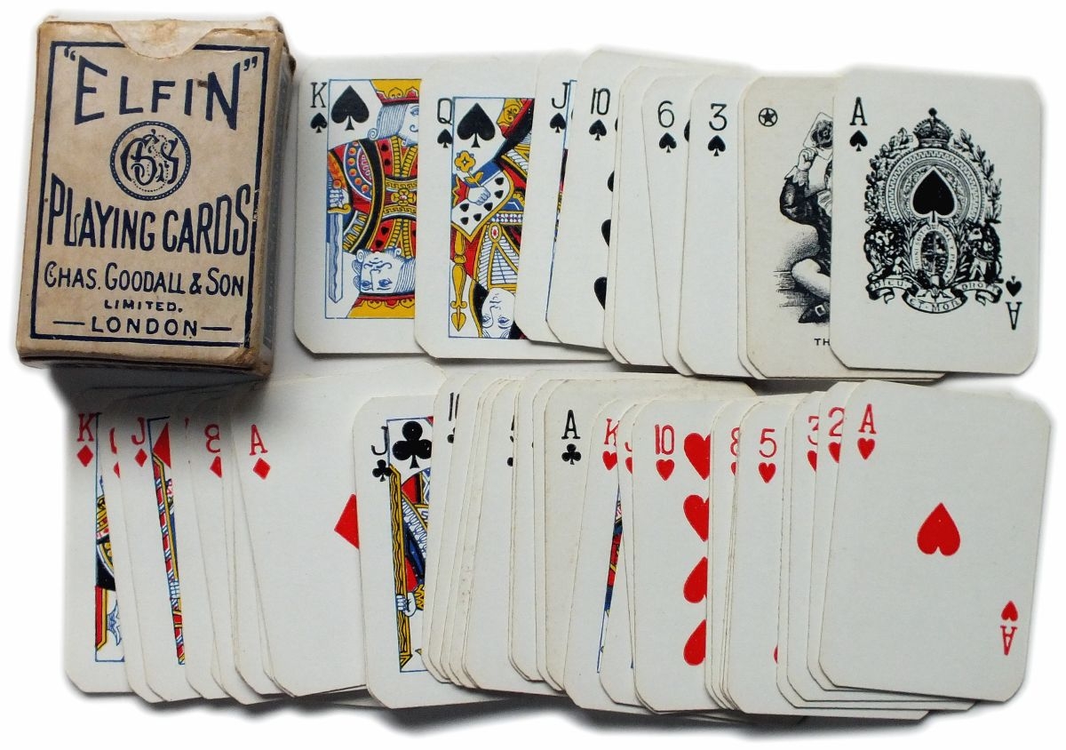 Printable Miniature Playing Cards