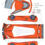 Printable Papercraft Car Printable Papercrafts Printable