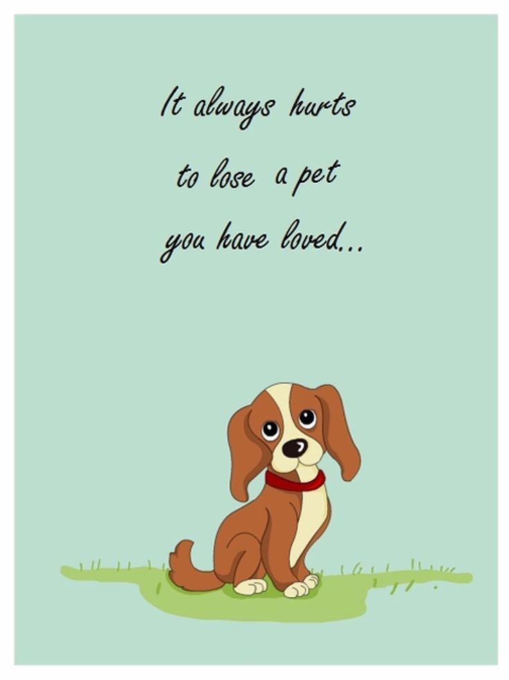 printable loss of pet cards