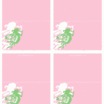 Printable Pink Fairy Cards And Gift Tags