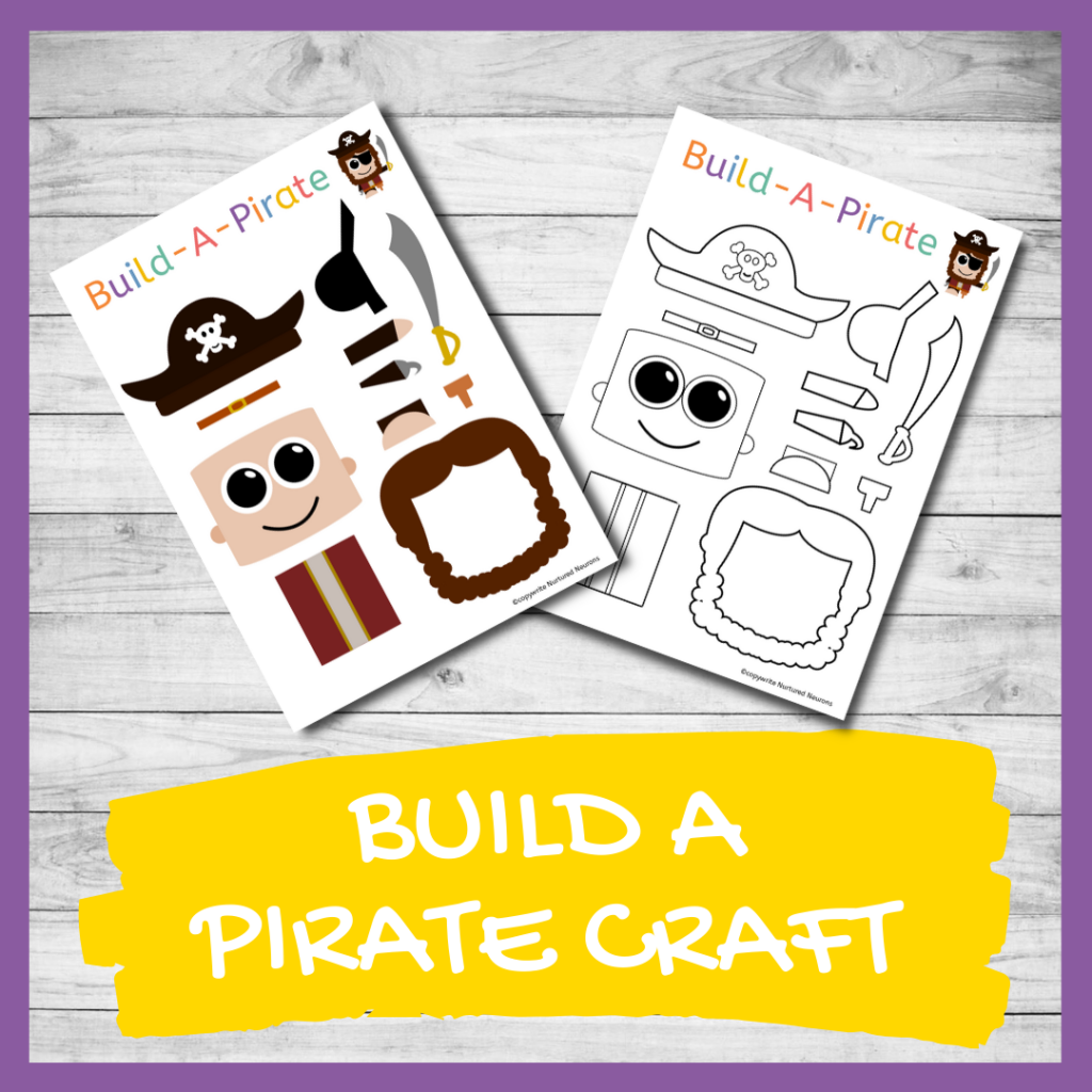 Printable Pirate Crafts