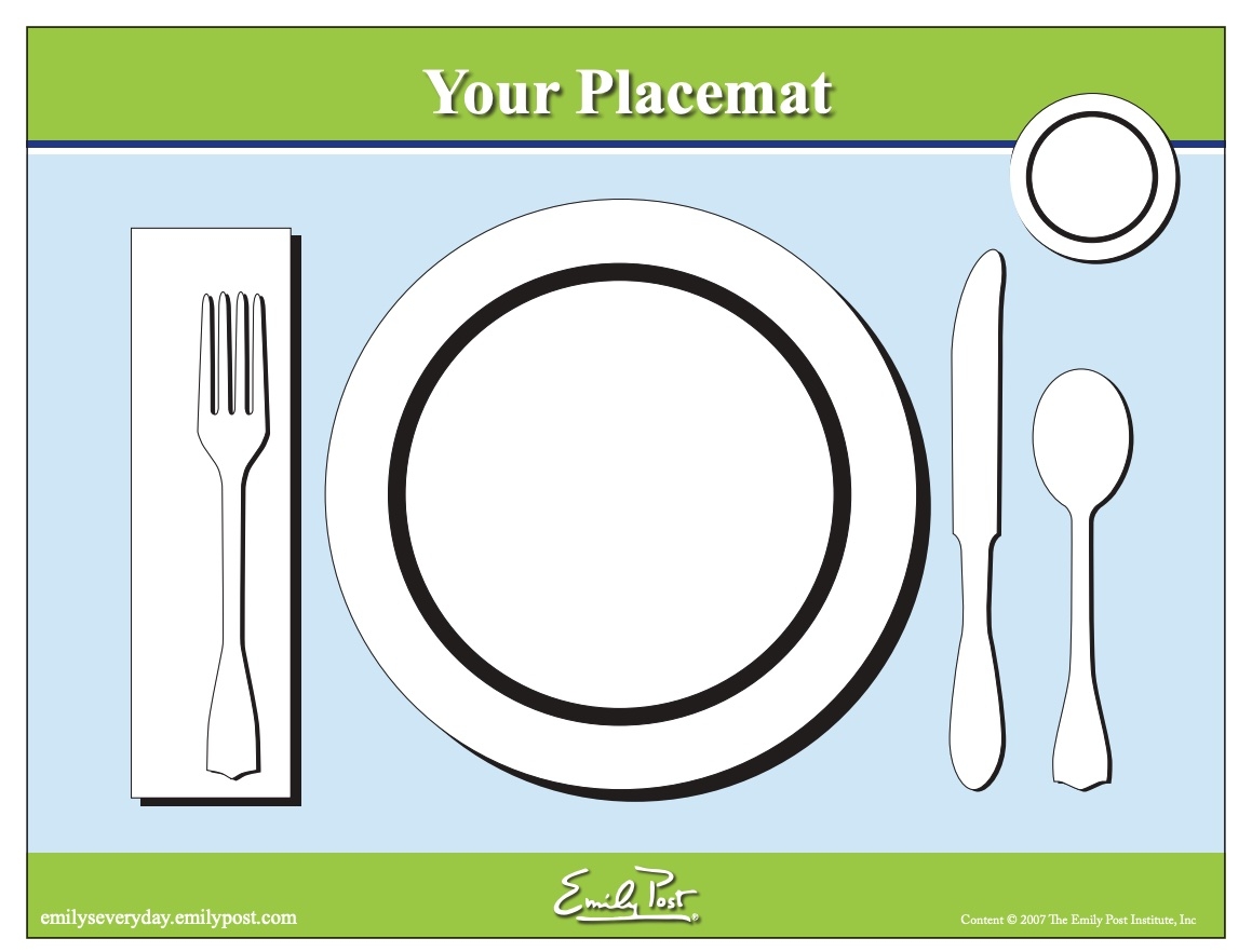free printable placemats templates