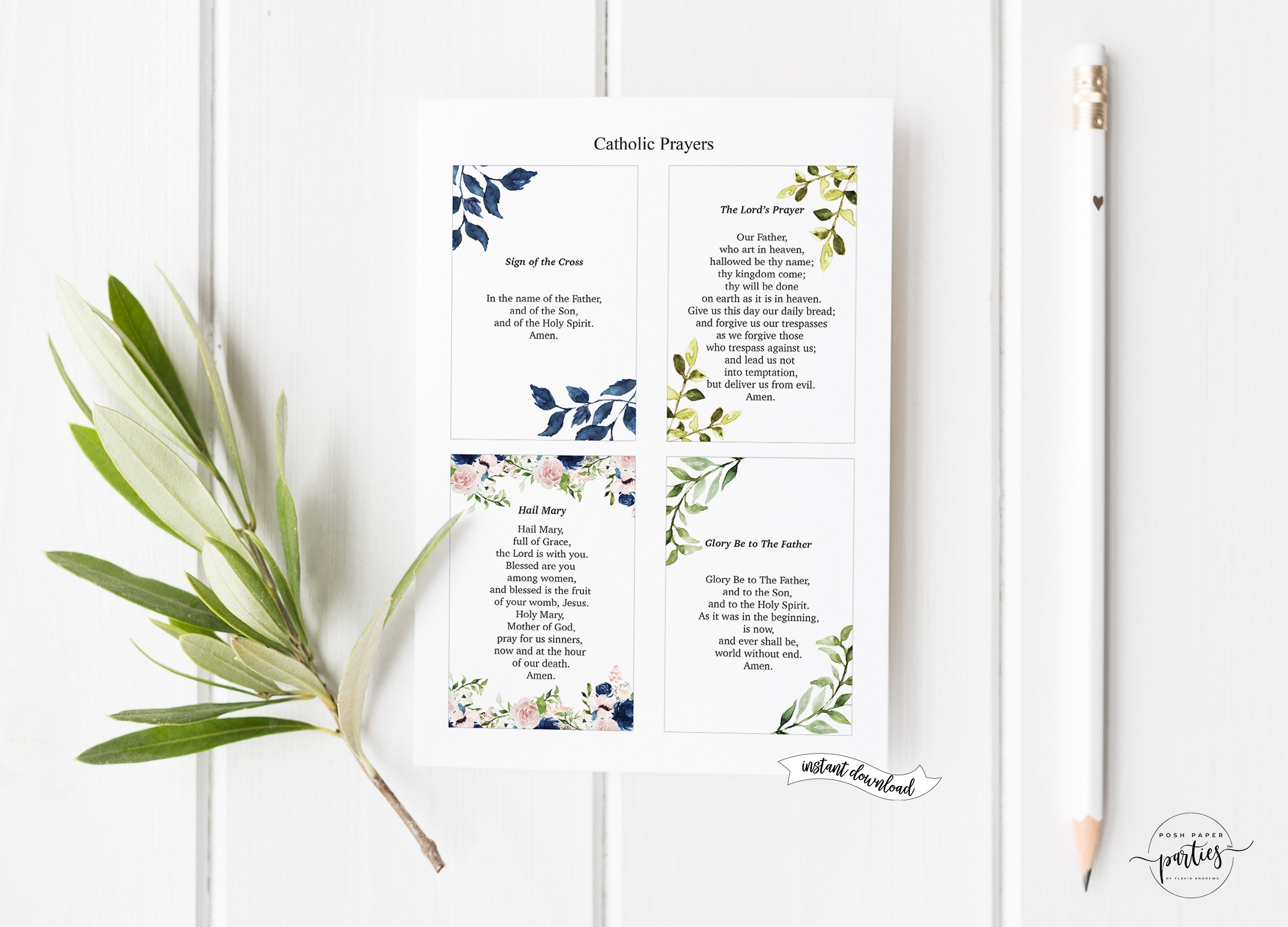 Printable Spiritual Communion Prayer