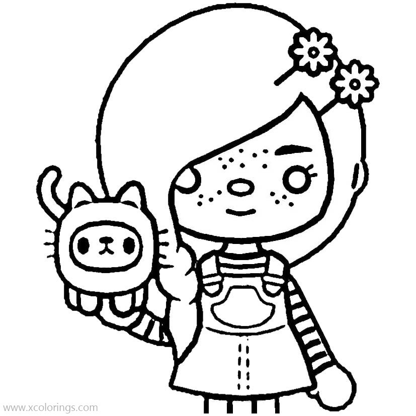 printable coloring pages toca boca