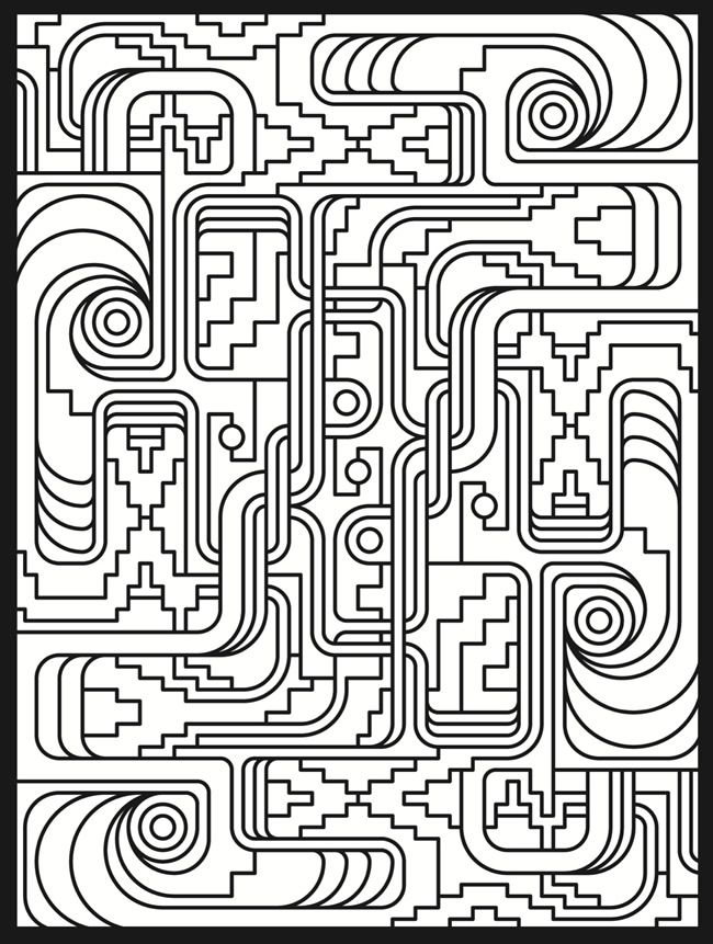Printable Trippy Coloring Pages Coloring Home