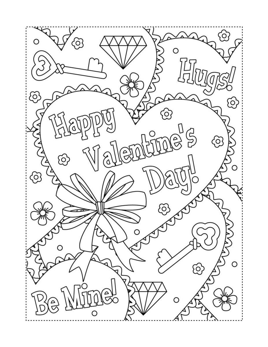 Valentine's Coloring Pages