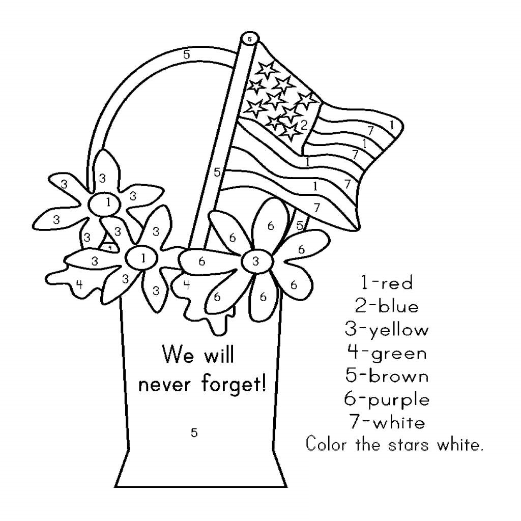 printable coloring pages veterans day