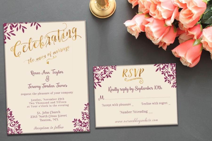 classy invitation template